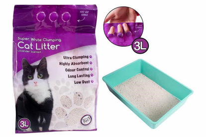 Picture of WORLD OF PETS CAT LITTER SCENTED 3LT