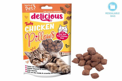 Picture of WORLD OF PETS CHICKEN FILLED POCKET CAT TREAT