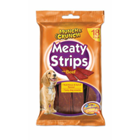 Picture of MUNCH CRUNCH DELIC MEATY STRIP BEEF 162G