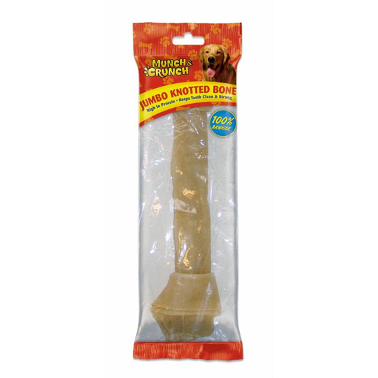 Picture of MUNCH CRUNCH RAWHIDE BONE NAT JUMBO