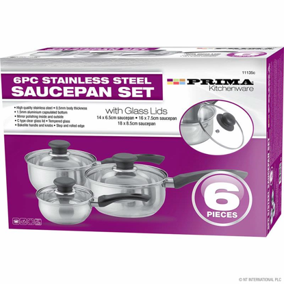 Picture of PRIMA COOKWARE SET 3PCE 11135