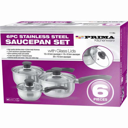 Picture of PRIMA COOKWARE SET 3PCE 11138