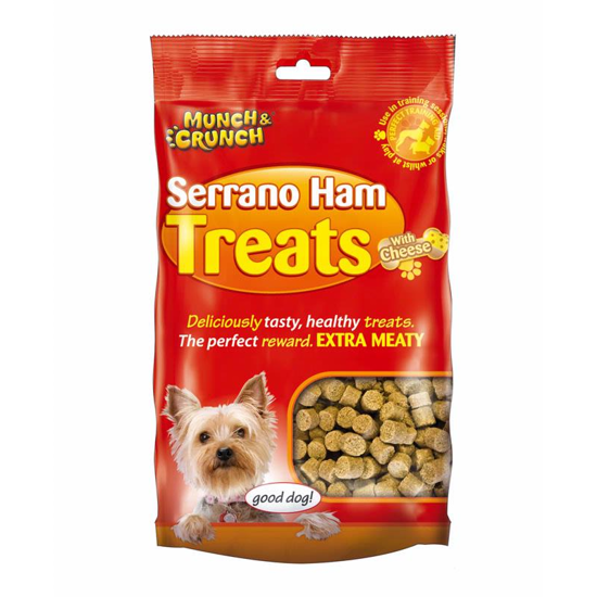 Picture of MUNCH CRUNCH SERRANO HAM/CHEESE TREATS