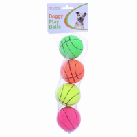 Picture of PET LIVING TOY BALL RUBBER 4PC