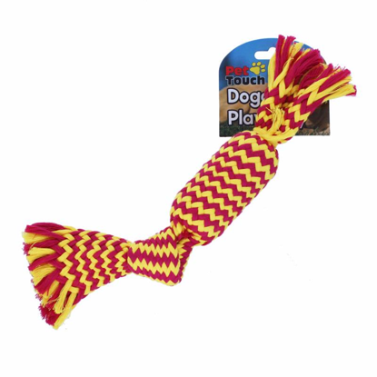 Picture of PET TOUCH TOY ROPE CHEW HONKING