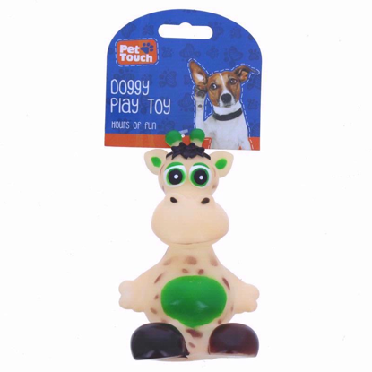 Picture of PET TOUCH TOY VINYL SQUEAKY ANIMAL