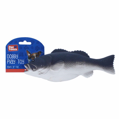 Picture of PET TOUCH TOY VINYL SQUEAKY FISH