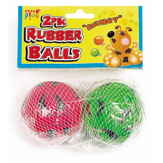 Picture of PETS PLAY RUBBER BALLS