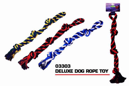 Picture of PETS THAT PLAY DELUXE DOG ROPE TOY (6/24)