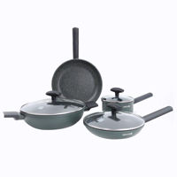 Picture of ROYALFORD ALUMINIUM COOKWARE SET GRANITE 7PC