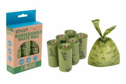 Picture of SMART CHOICE BIODEGRADABLE POOP BAGS 90PK