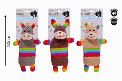 Picture of SMART CHOICE DOG TOY SML PUPPY RAINBOW