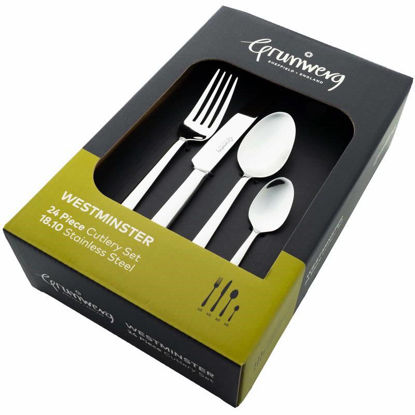 Picture of GRUNWERG WESTMINSTER CUTLERY SET 24 PCS(SP12)