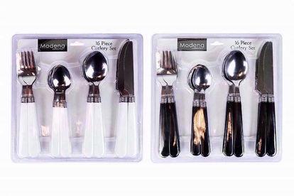 Picture of MODENA CUTLERY SET X16