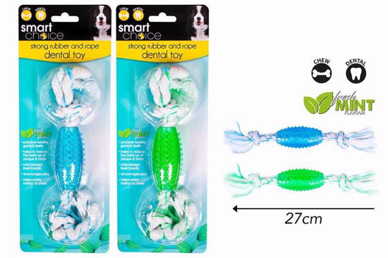 Picture of SMART CHOICE MINT FLAVOUR ROPE TOY