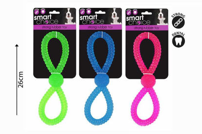 Picture of SMART CHOICE RUBBER TWIST TUG TOY