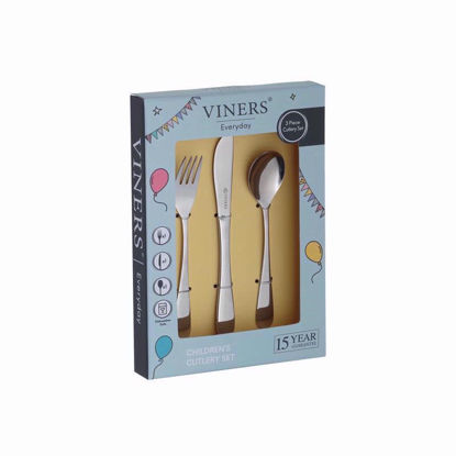 Picture of VINERS EVERYDAY 3PC KIDS CUTLERY SET