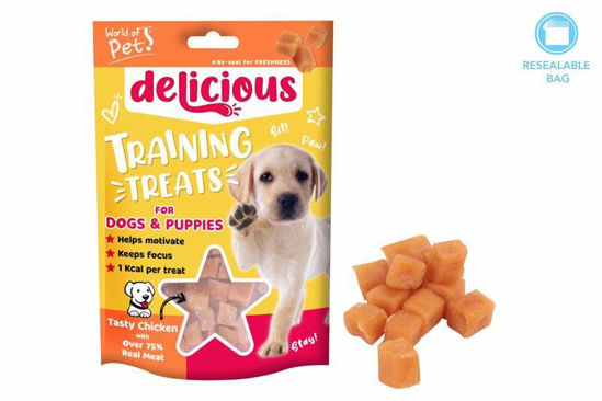 Picture of WORLD OF PETS CHICKEN DOG TRAINING TREAT