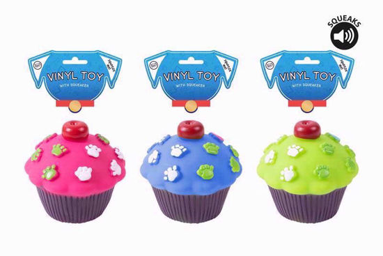 Picture of WORLD OF PETS DOG TOY CUPCAKE