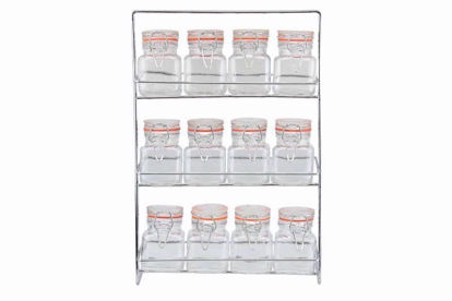 Picture of APOLLO SS SPICE RACK 12 JARS