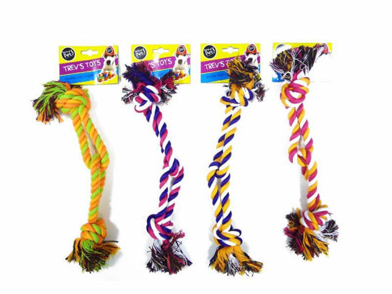 Picture of WORLD OF PETS ROPE DBL TUG DOG TOY