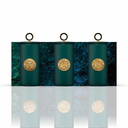 Picture of EMERALD SET OF 3 CANISTERS