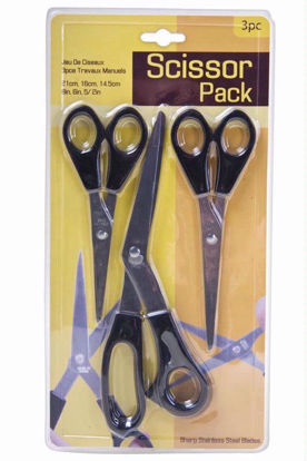 Picture of KITCHEN SCISSORS 3 SIZES PACK