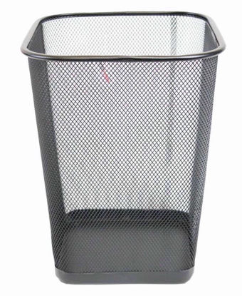 Picture of METAL WASTE PAPER BASKET SQUARE LARGE
