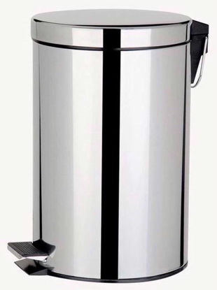 Picture of STAINLESS STEEL PEDAL BIN 12L