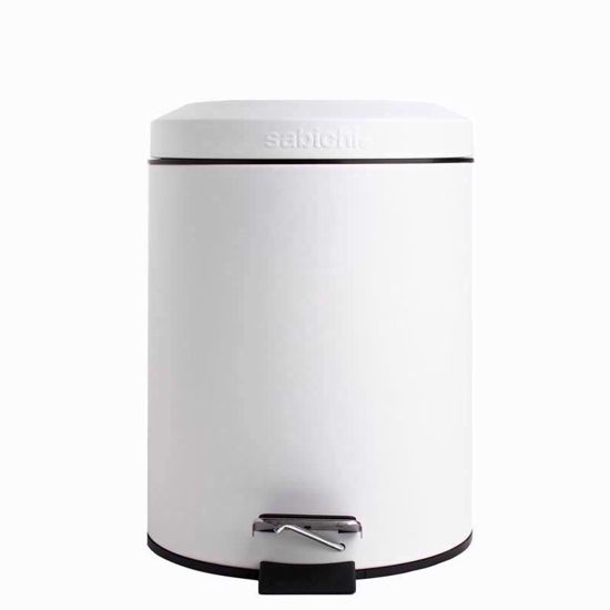 Picture of WHITE SOFT CLOSE PEDAL BIN 3L (2020)