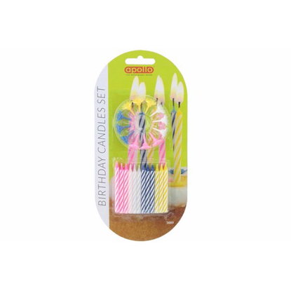 Picture of APOLLO BIRTHDAY CANDLE SET